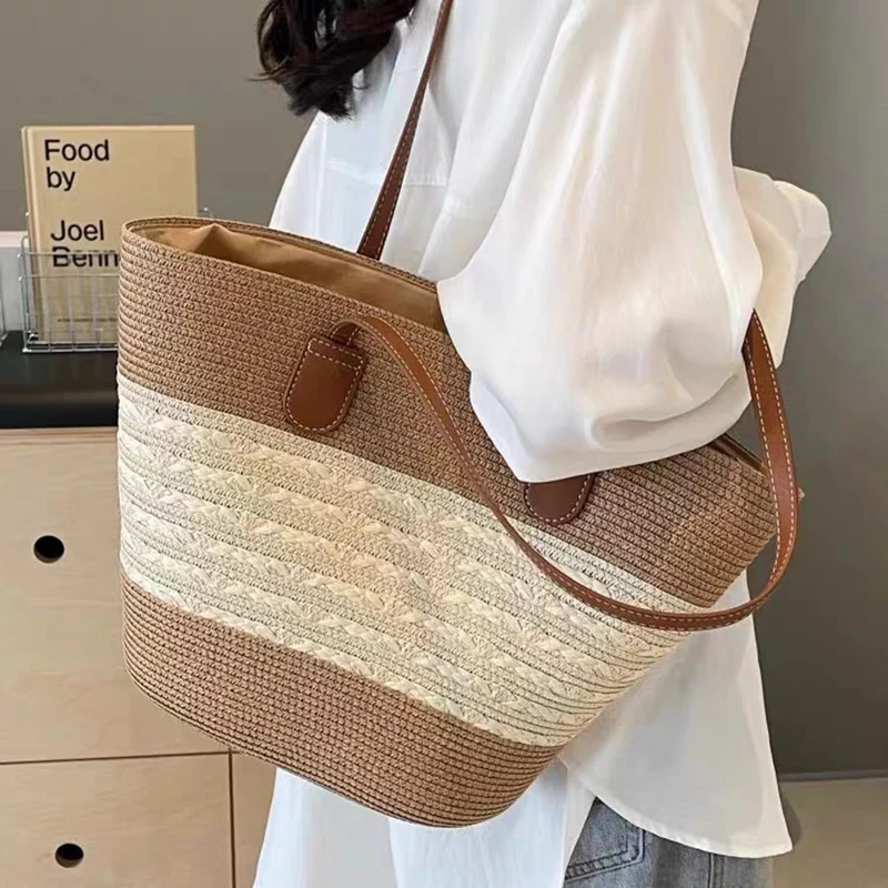Elegante Strohtasche Skanto