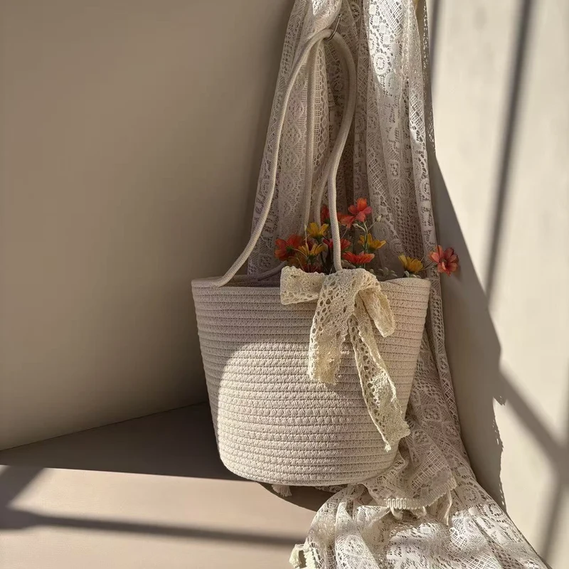 Handgefertigte Tote Bag mit Textur Skanto