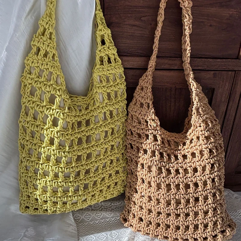Handgemachte Netztasche Skanto