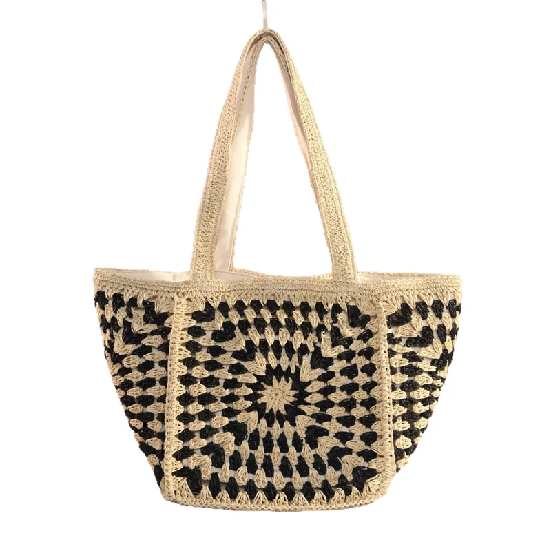 Handgestrickte Markttasche Skanto