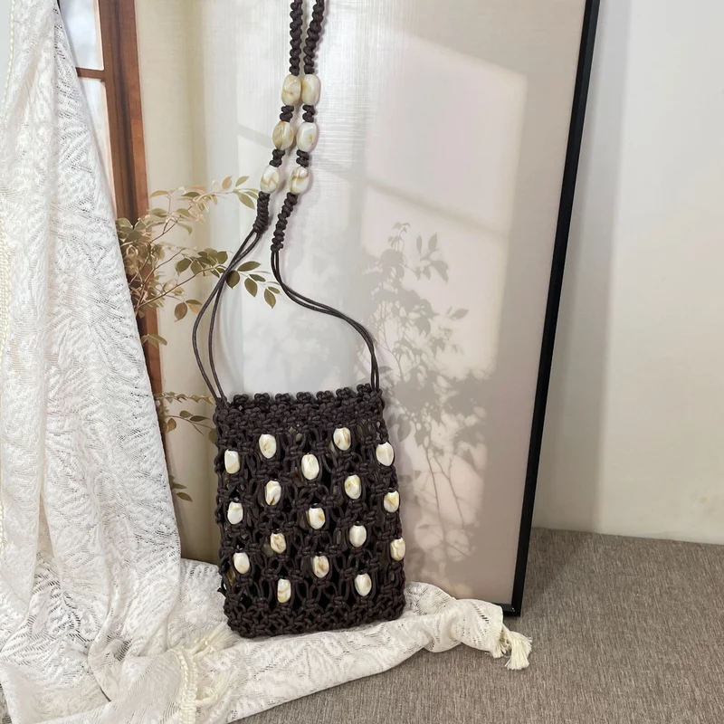 Makramee-Smartphone-Tasche Skanto