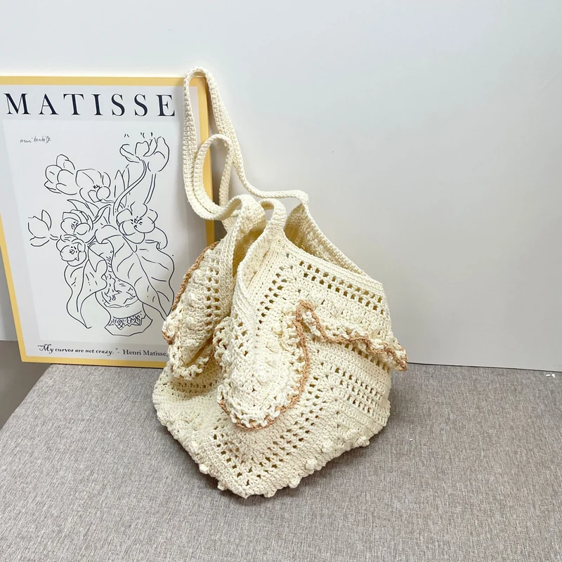 Handgemachte Makramee Tasche Skanto