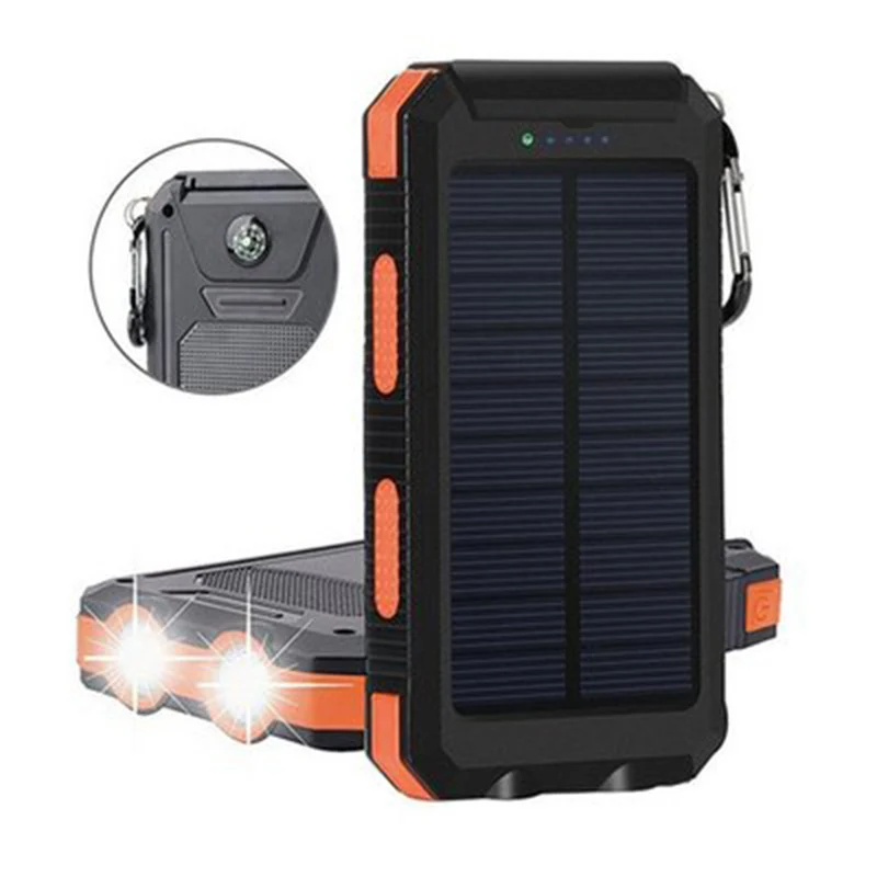 Solar-Powerbank mit hoher Kapazität und stoßfestem Design Skanto