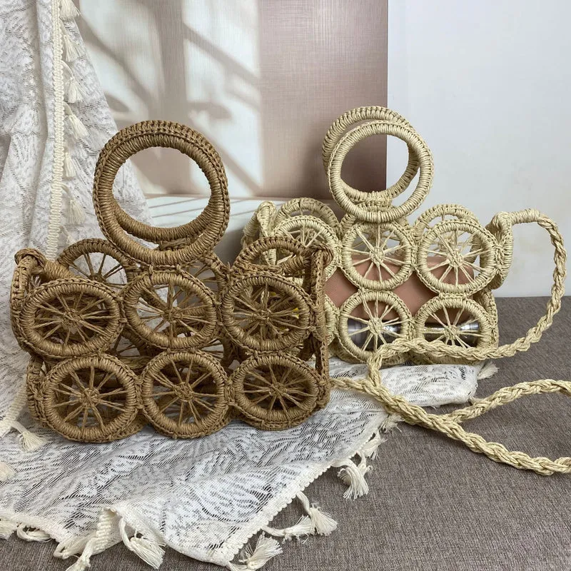 Korbtasche mit einzigartigem Raddesign Skanto