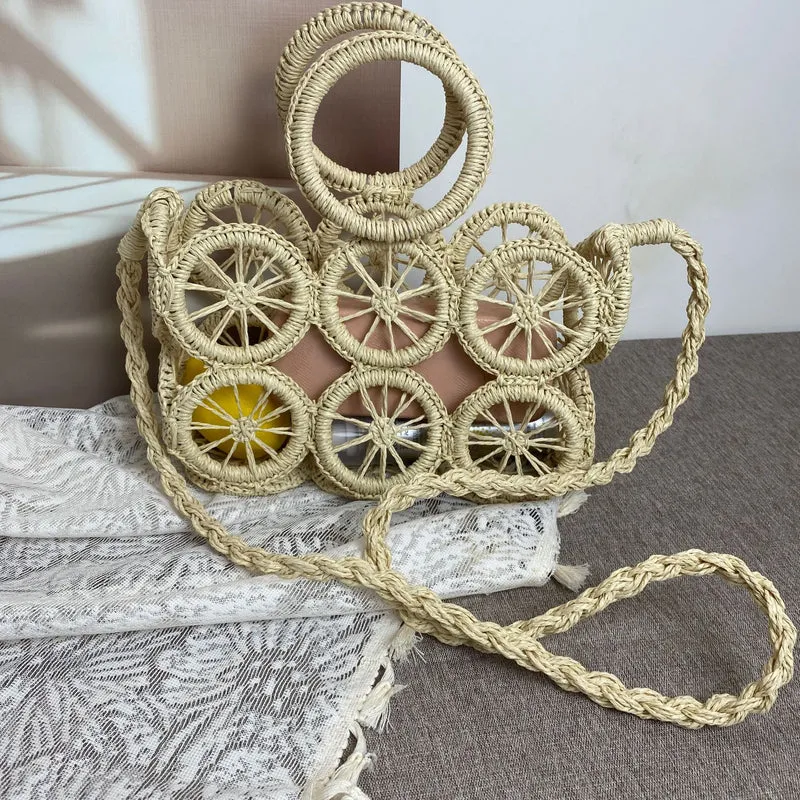 Korbtasche mit einzigartigem Raddesign Skanto