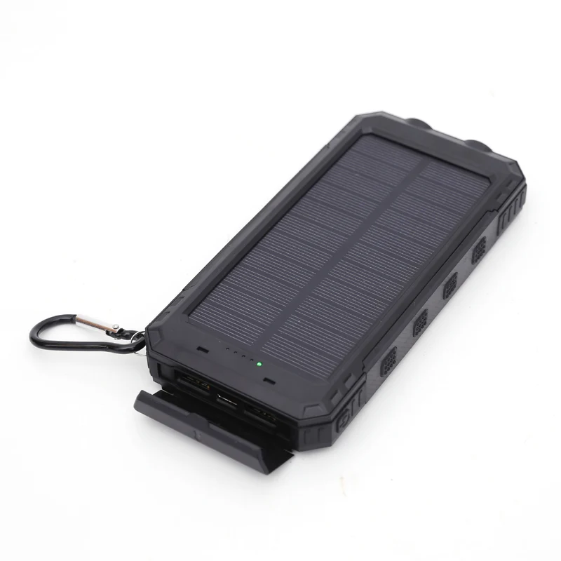 Solar-Powerbank mit Schnellladefunktion und robustem Design Skanto