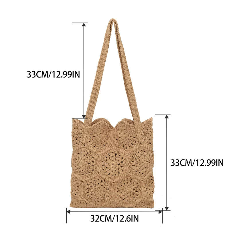 Handgemachte Stricktasche Skanto