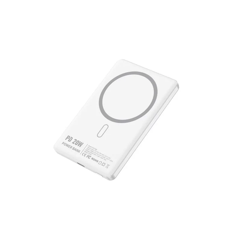Hochleistungs-Powerbank mit kabelloser Ladefunktion und Schnellladeoption Skanto