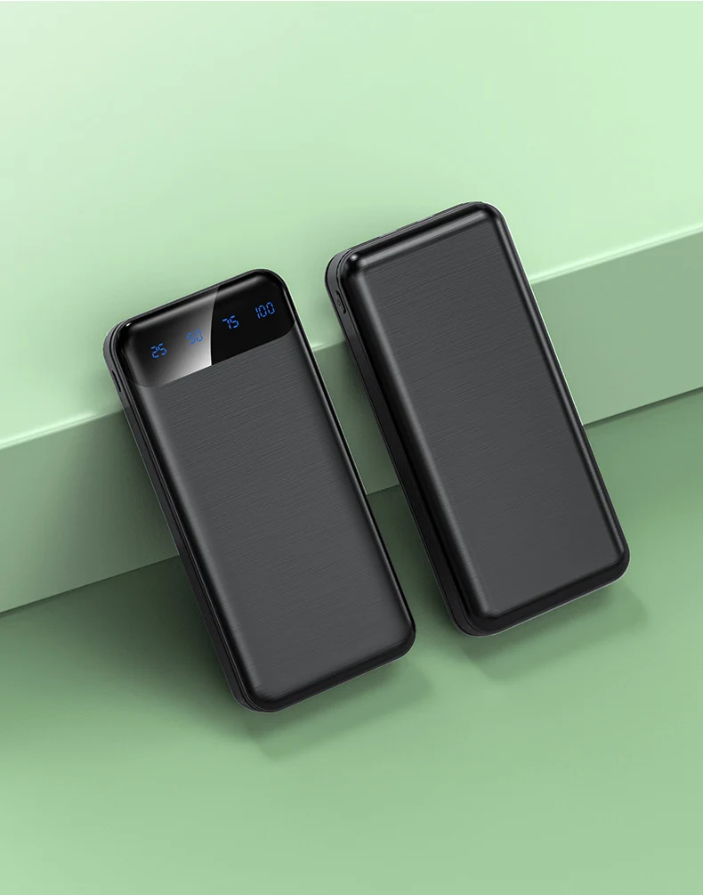 Hochleistungs-Powerbank mit intelligentem Ladekonzept und Digitalanzeige Skanto
