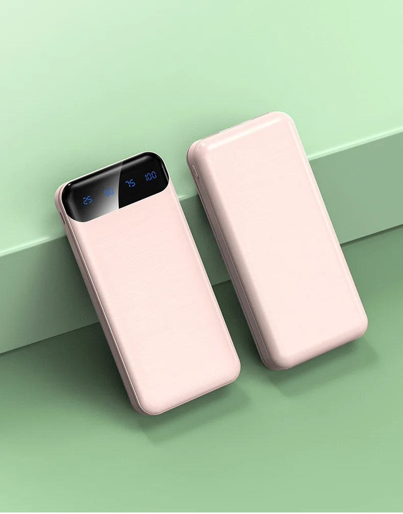 Hochleistungs-Powerbank mit intelligentem Ladekonzept und Digitalanzeige Skanto