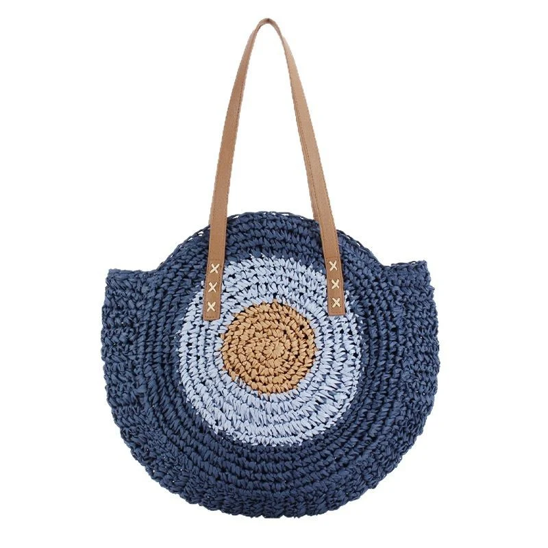 Geflochtene Rundtasche Skanto