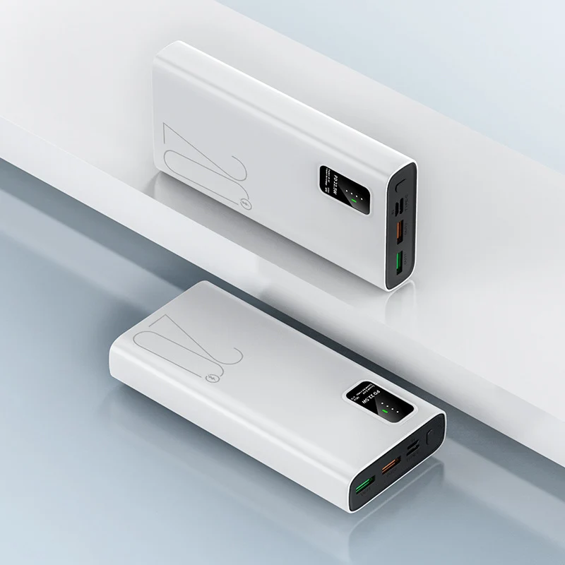 Powerbank mit intelligentem Ladekonzept und digitaler Kapazitätsanzeige Skanto