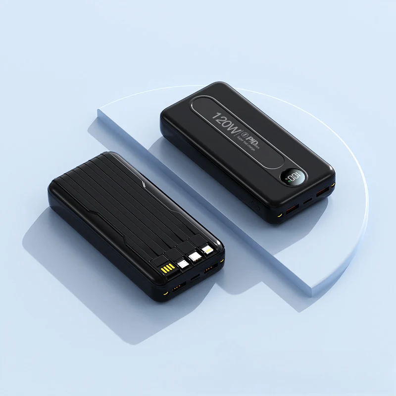 Hochleistungs-Powerbank mit Digitalanzeige und Schnellladefunktion Skanto