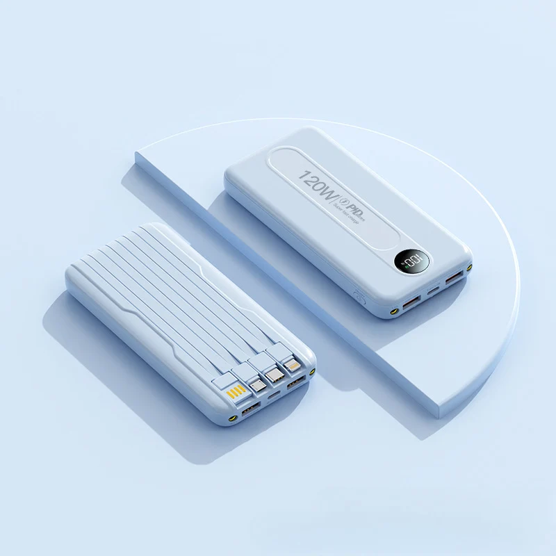Hochleistungs-Powerbank mit Digitalanzeige und Schnellladefunktion Skanto