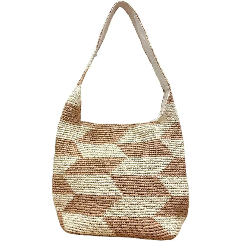 Praktische Hobo-Bag mit geometrischem Muster Skanto