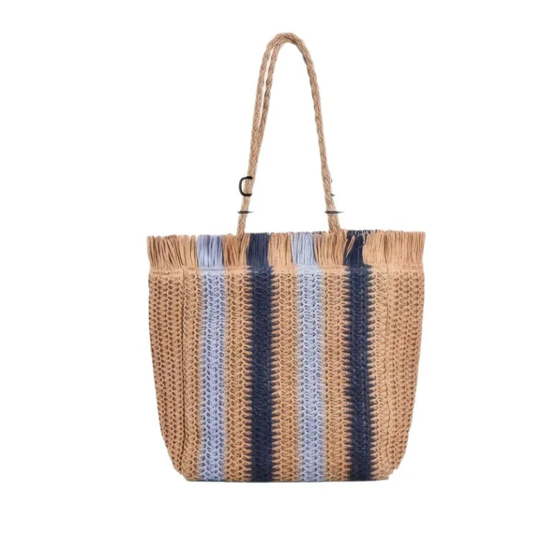 Geflochtene Tragetasche mit einzigartigem Textur-Design Skanto