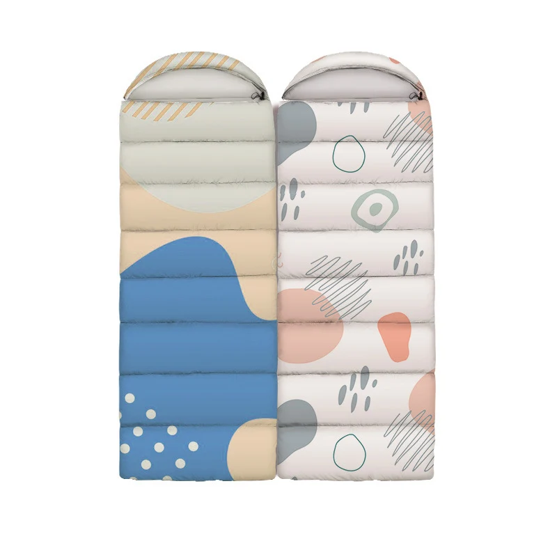 Hochwertiger und warmer Schlafsack mit Kissen Skanto