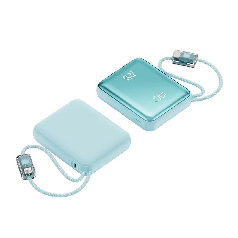 Powerbank mit integriertem Schnellladen und digitaler Kapazitätsanzeige Skanto