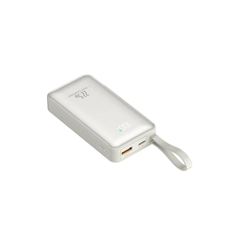 Tragbare Powerbank mit intelligenter Ladefunktion und LED-Ladeanzeige Skanto