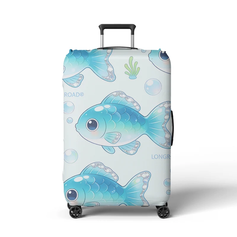 Damen Kofferhülle mit niedlichem Corgi-Design Skanto