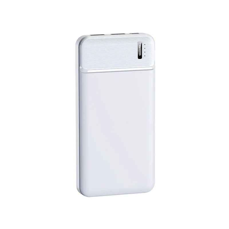 Elegante schlanke Powerbank mit digitaler Ladezustandsanzeige Skanto