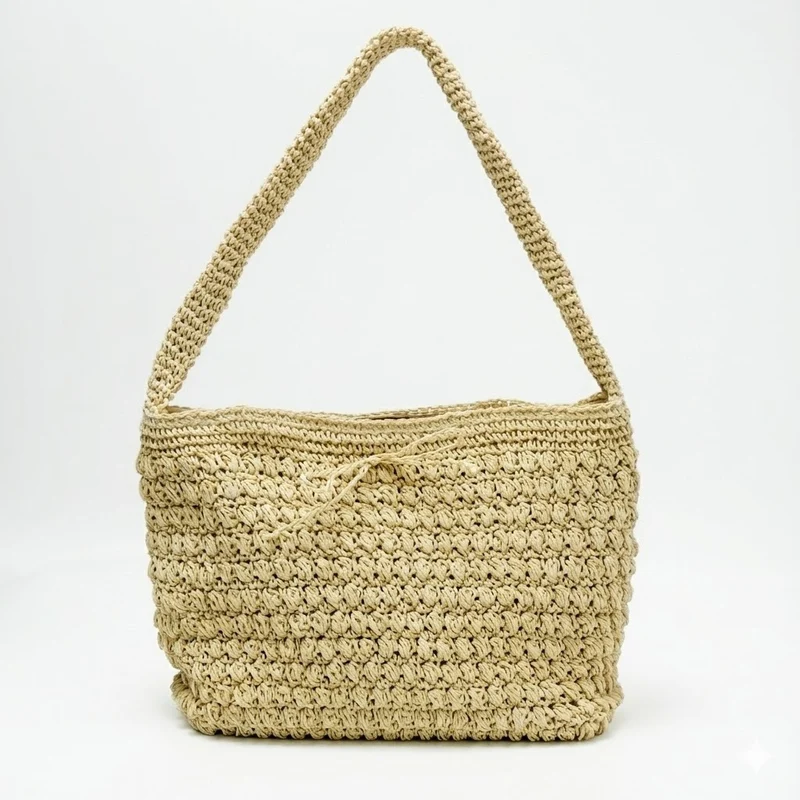 Moderner Makramee-Shopper Skanto