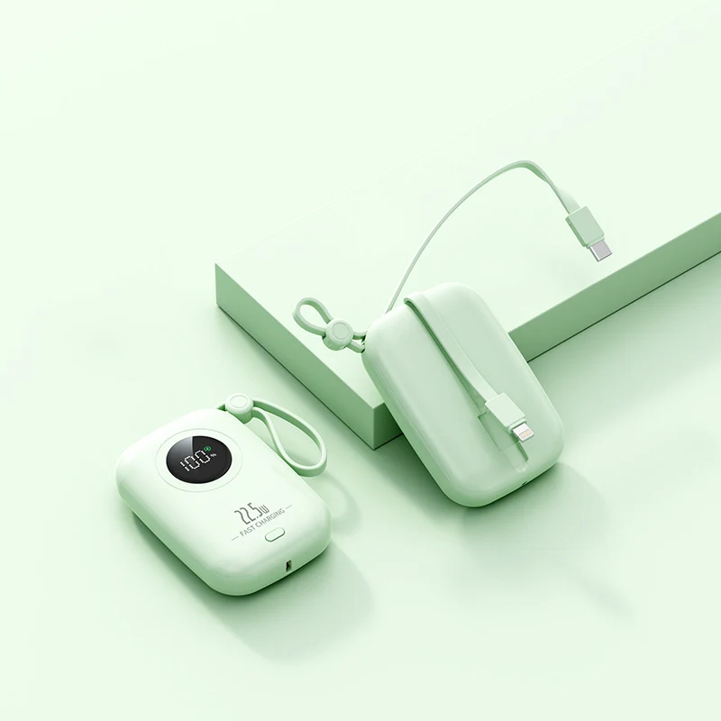 Powerbank mit Digitaldisplay von Skanto