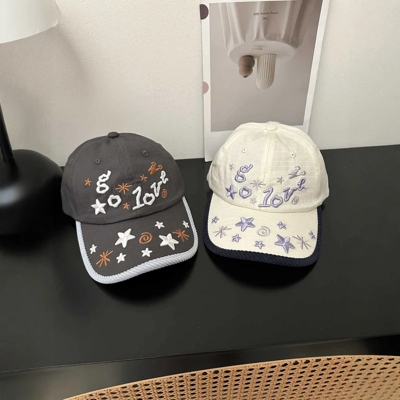 Damen Baseballkappe Skanto mit Sternenmuster-Stickerei