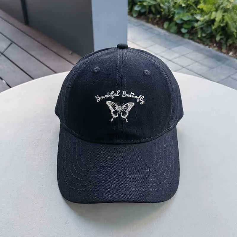Damen Kappe Skanto mit Schmetterlingsstickerei
