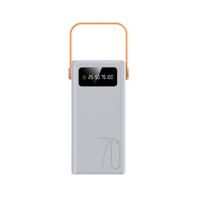 Tragbares Solarladegerät mit multifunktionalem LED-Display Skanto