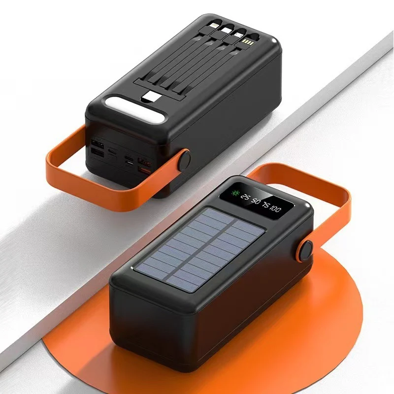 Tragbares Solarladegerät mit multifunktionalem LED-Display Skanto