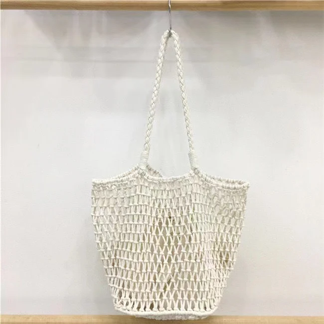 Handgeknüpfte Netztasche Skanto