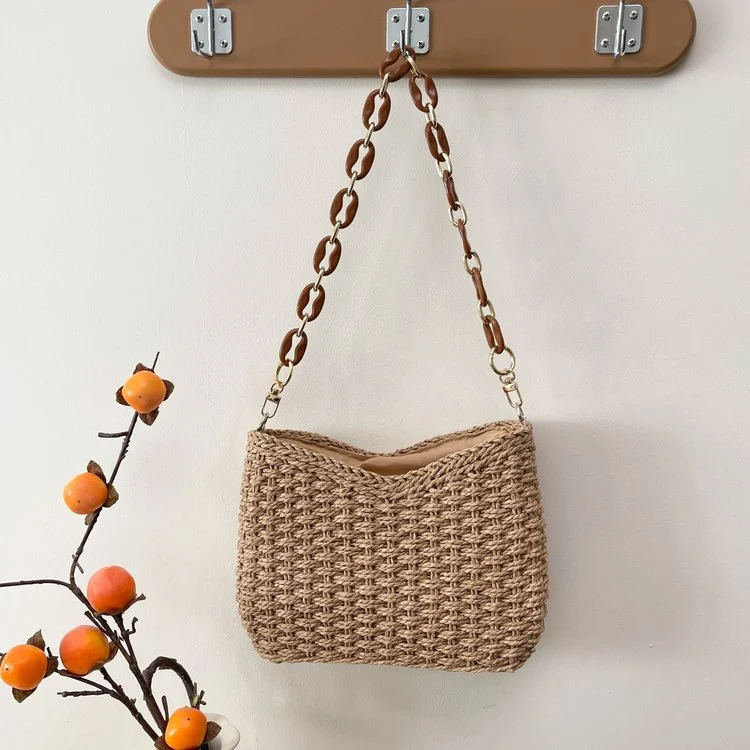Trendige Makramee-Handtasche Skanto