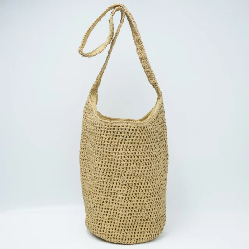 Tragetasche aus gewebtem Naturmaterial Skanto