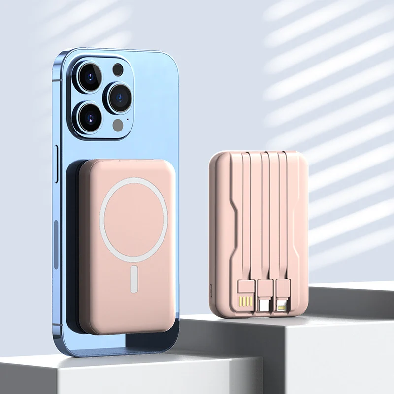 Magnetische Powerbank mit Schnellladefunktion Skanto