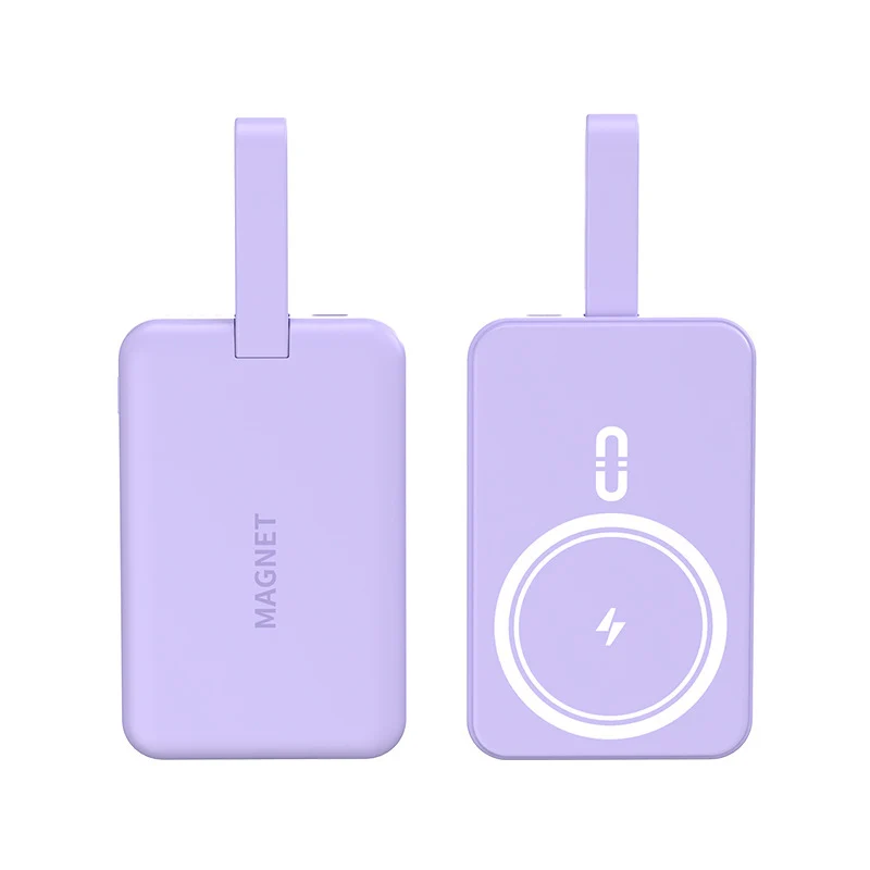 Magnetische Powerbank mit schnellem kabellosen Laden Skanto