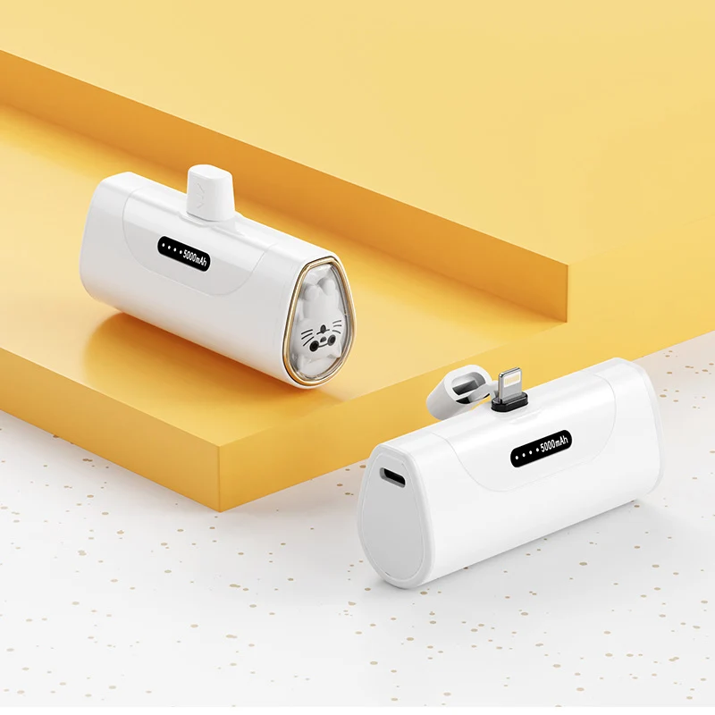 Lustige Powerbank mit integrierter Tierfigur Skanto