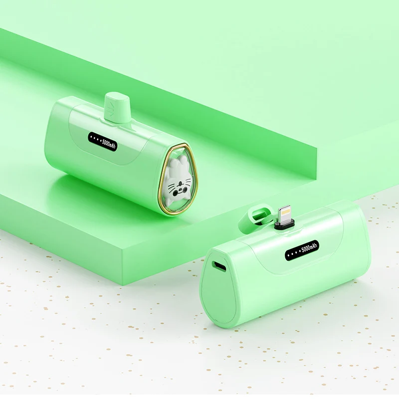 Lustige Powerbank mit integrierter Tierfigur Skanto