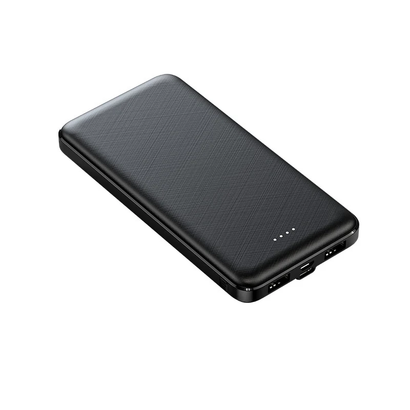 Leistungsstarke Powerbank mit zwei USB-Anschlüssen und Schnellladefunktion Skanto