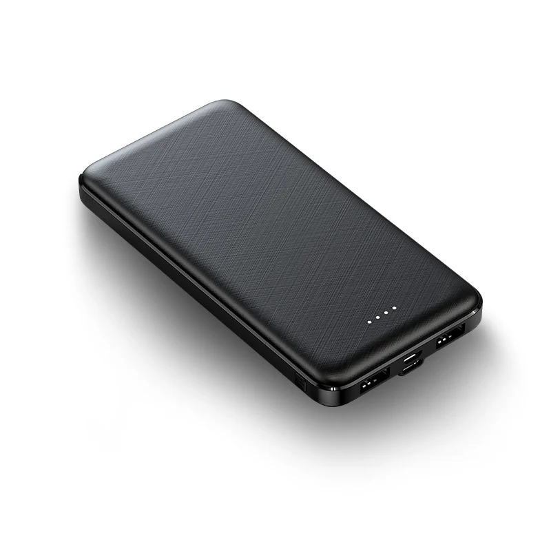 Leistungsstarke Powerbank mit zwei USB-Anschlüssen und Schnellladefunktion Skanto