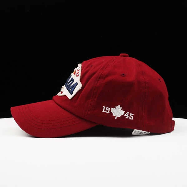 Bestickte Herren-Vintage-Baseballkappe Skanto
