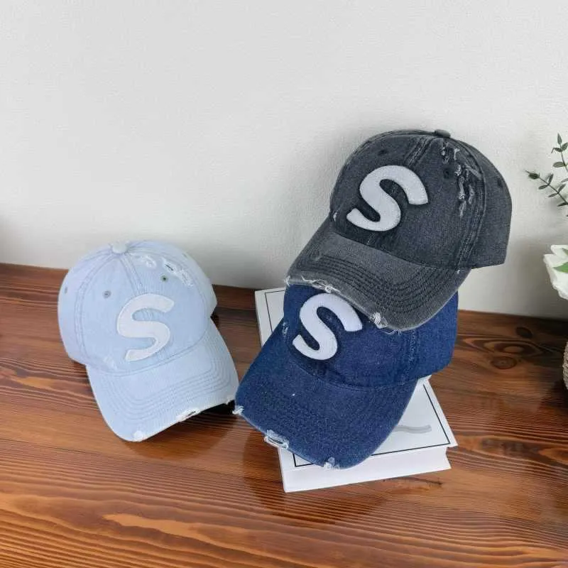 Herren Baseballkappe mit Used-Grafik Skanto