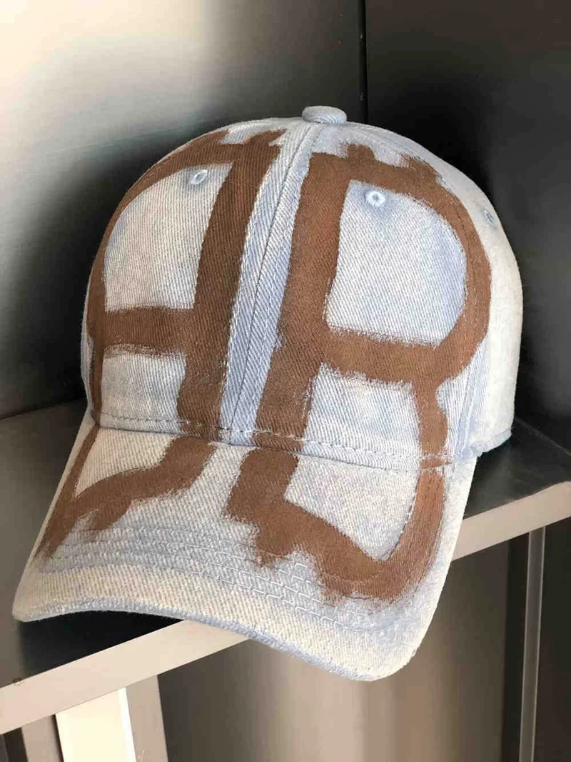 Unisex Used-Look Baseballkappe im Vintage-Stil Skanto