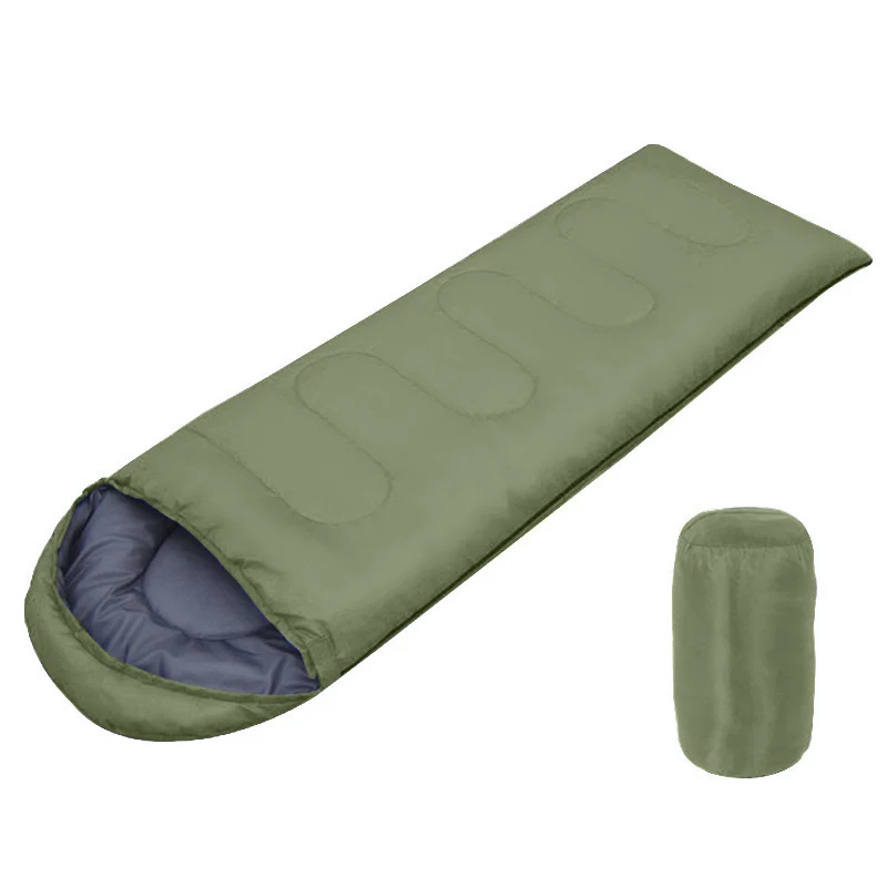 Premium Thermo-Schlafsack mit integrierter Kapuze Skanto