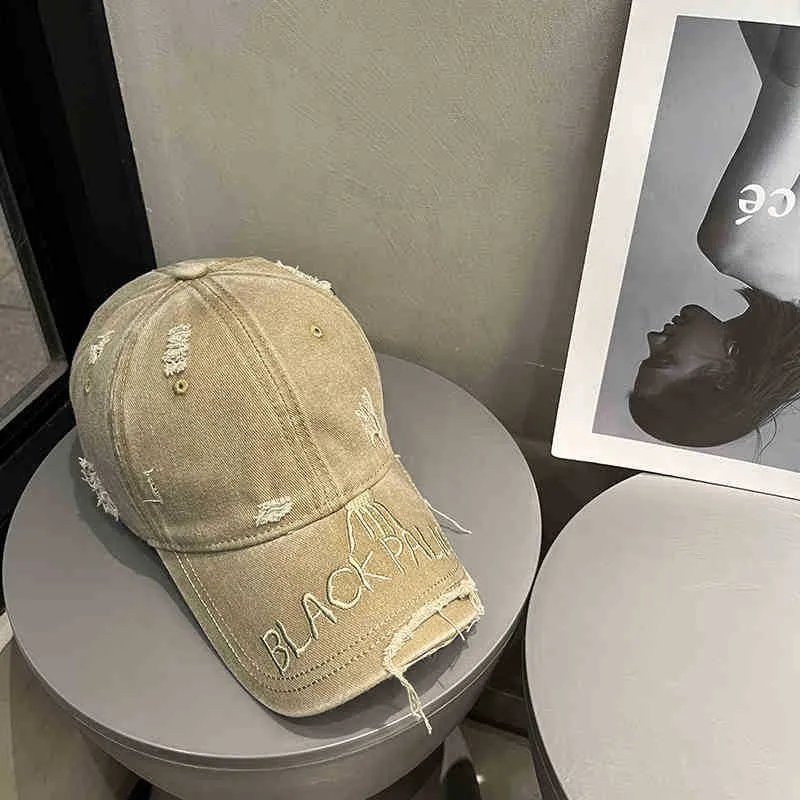 Damen Denim-Baseballcap im Used-Look Skanto 1784188369