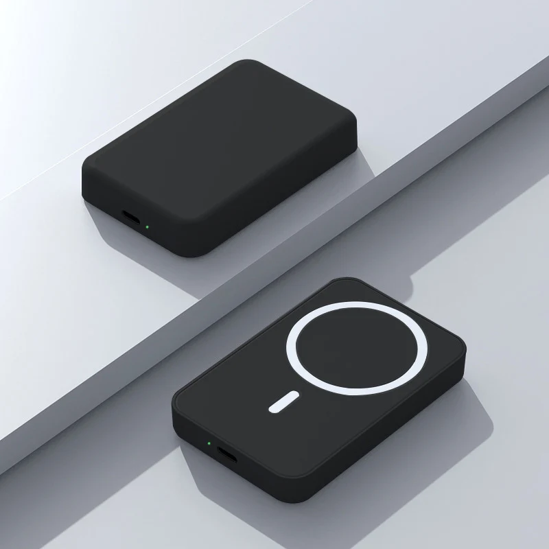 Magnetische Powerbank mit kabelloser Ladefunktion Skanto