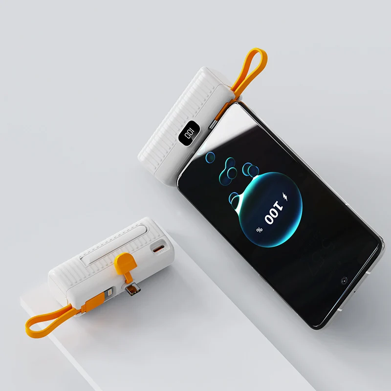 Leistungsstarke Powerbank mit Digitalanzeige und innovativem Design Skanto