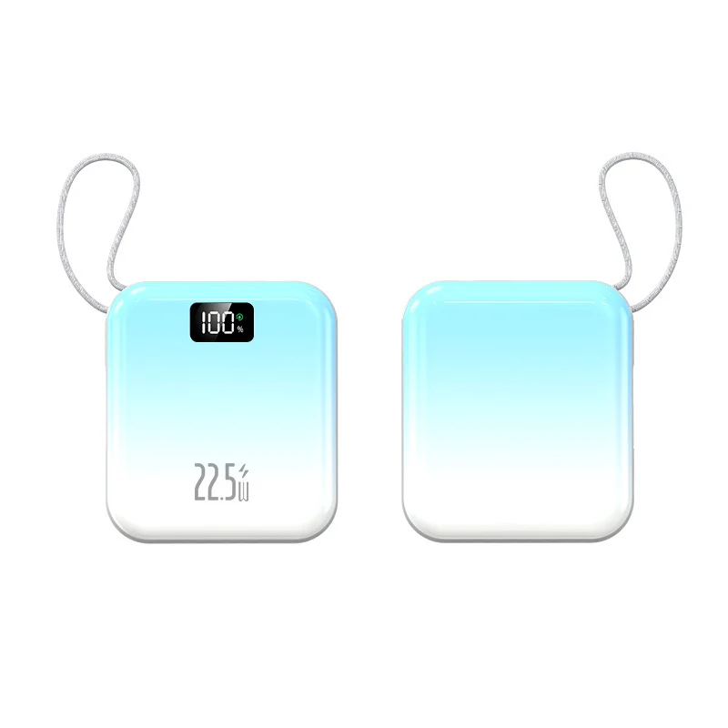 Tragbare Powerbank mit modernster Schnellladung und LED-Anzeige Skanto