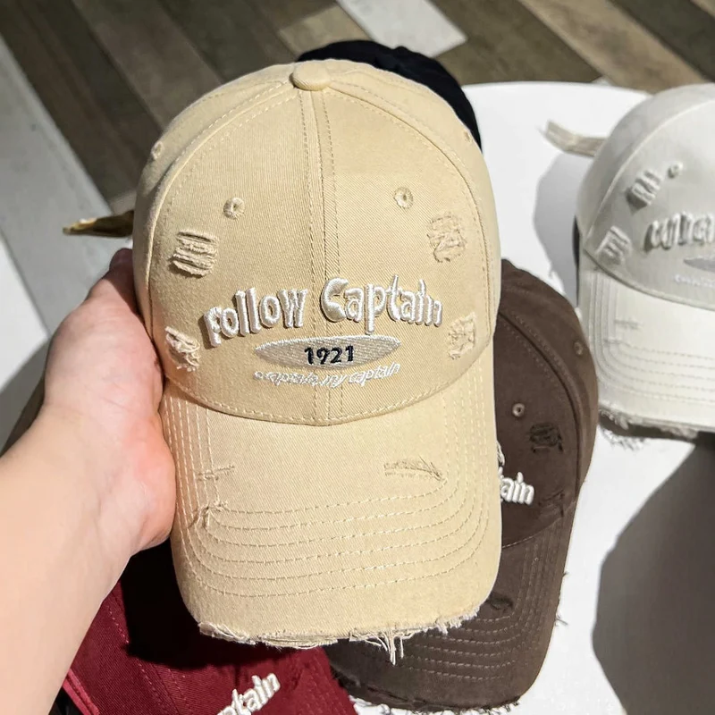 Lässige Used-Look Baseballkappe für Herren Skanto