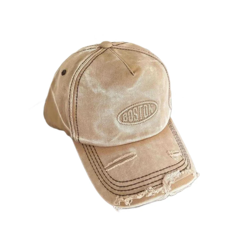Herren Baseball Cap im Distressed Denim-Look Skanto